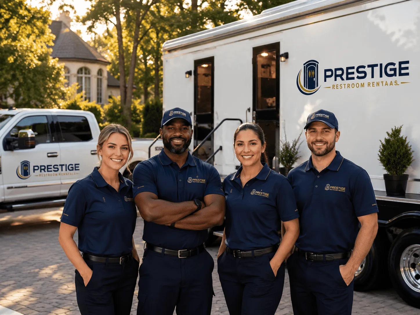 Trusted Luxury Portable Restrooms company in Shepherd, MI